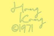 CS Daisha Dashed, a Script Font by Craft Supply Co. (Thumbnail 2 of 8)
