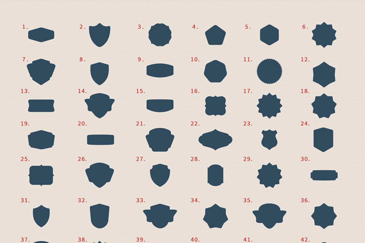 Mega Pack of Web Ribbons and Badges preview 4