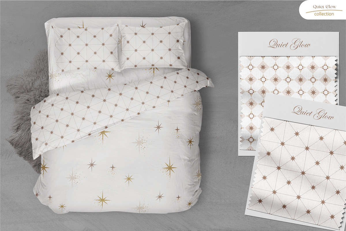 Quiet Glow - Seamless Patterns, a Pattern Graphic by InaCorart (Photo 8 of 10)