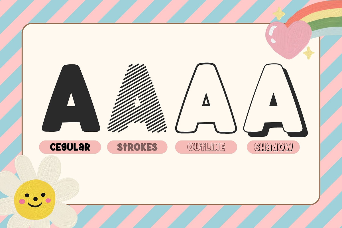 Fox Vincent: 4 Font Styles, a Symbol Font by Fox7 By Rattana (Photo 2 of 12)
