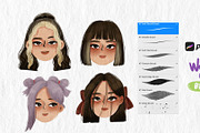 KATIKA Watercolor Brush, a Brushes & More by tika.ardianti (Thumbnail 1 of 10)