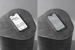 Realistic iPhone 16 Pro Mockup