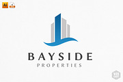 Bayside Real Estate Logo Template, a Branding & Logo Template by WebCraft (Thumbnail 1 of 4)