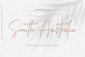 South Australia Stylish Script Font