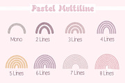 Multiline Procreate Brushes, a Brush Add-On by Pawsitively Aesthetic (Thumbnail 3 of 6)