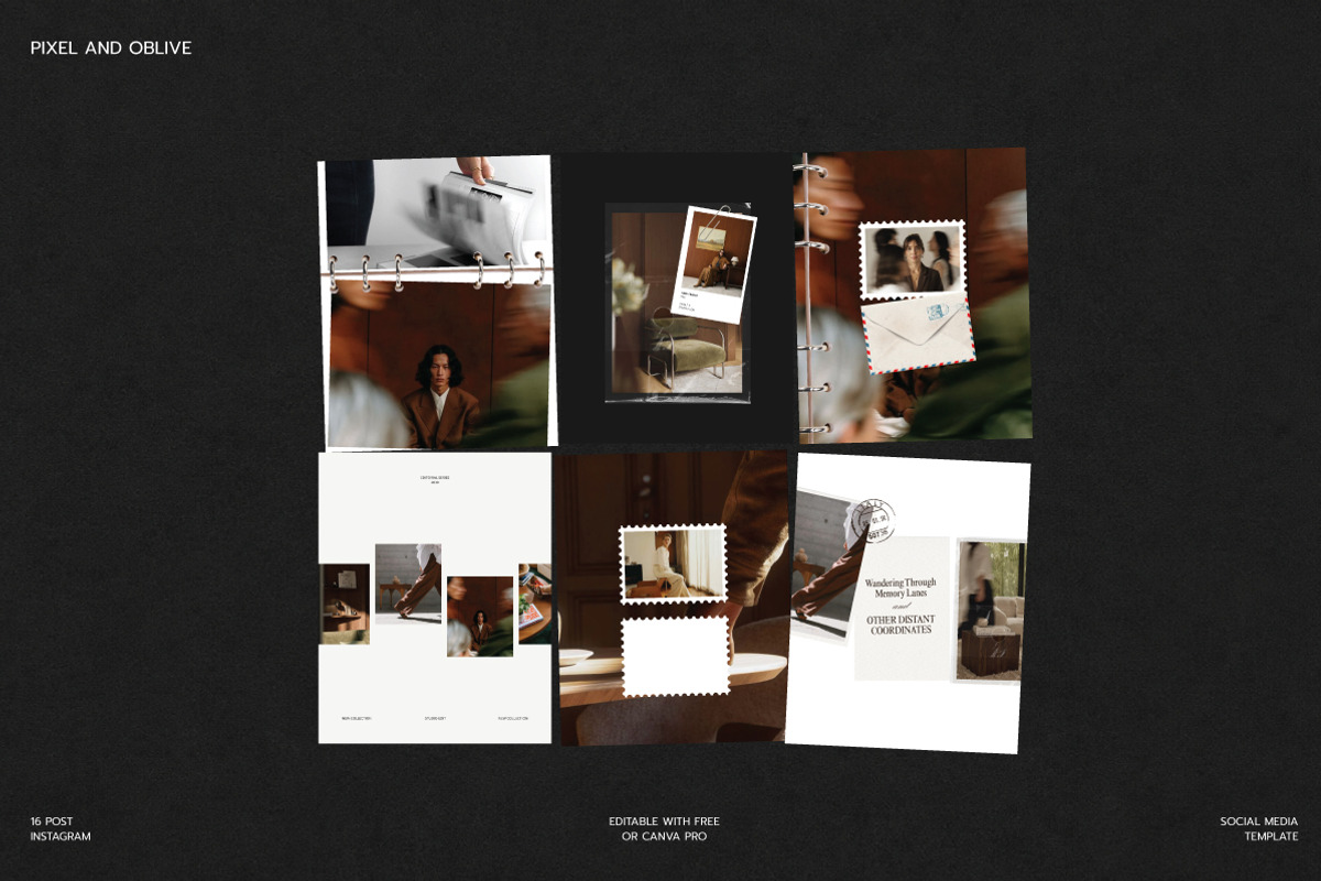 MINE / Post Social Media KIT, a Social Media Template by Pixel And Oblivé (Photo 5 of 6)