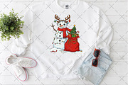 Funny snowman png, Christmas snowman, an Illustration by Craft Nest (Thumbnail 6 of 6)