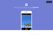 Jump - iPhone App Website Template, an App Template by Jamie Peak (Thumbnail 2 of 2)