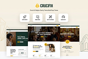 Crucifix - Church WordPress Theme, a WordPress Template by ThemesRain (Thumbnail 2 of 3)