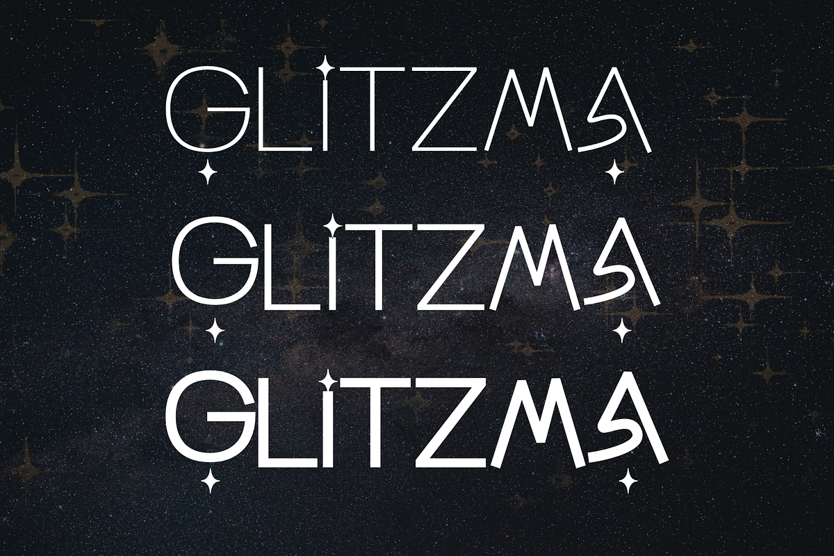 Glitzma Modern Sans Serif Logo Fonts, a Sans Serif Font by Cloverons (Photo 8 of 30)