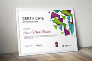 Certificate Word | PSD | AI, a Stationery Template by Curve Design (Thumbnail 2 of 3)