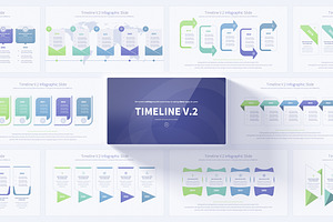 Timeline V.2 PowerPoint Slides, a Presentation Template by Pulsecolor