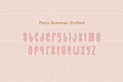Pana Summer - Display Sans Font Duo, a Sans Serif Font by Attype (Thumbnail 8 of 8)