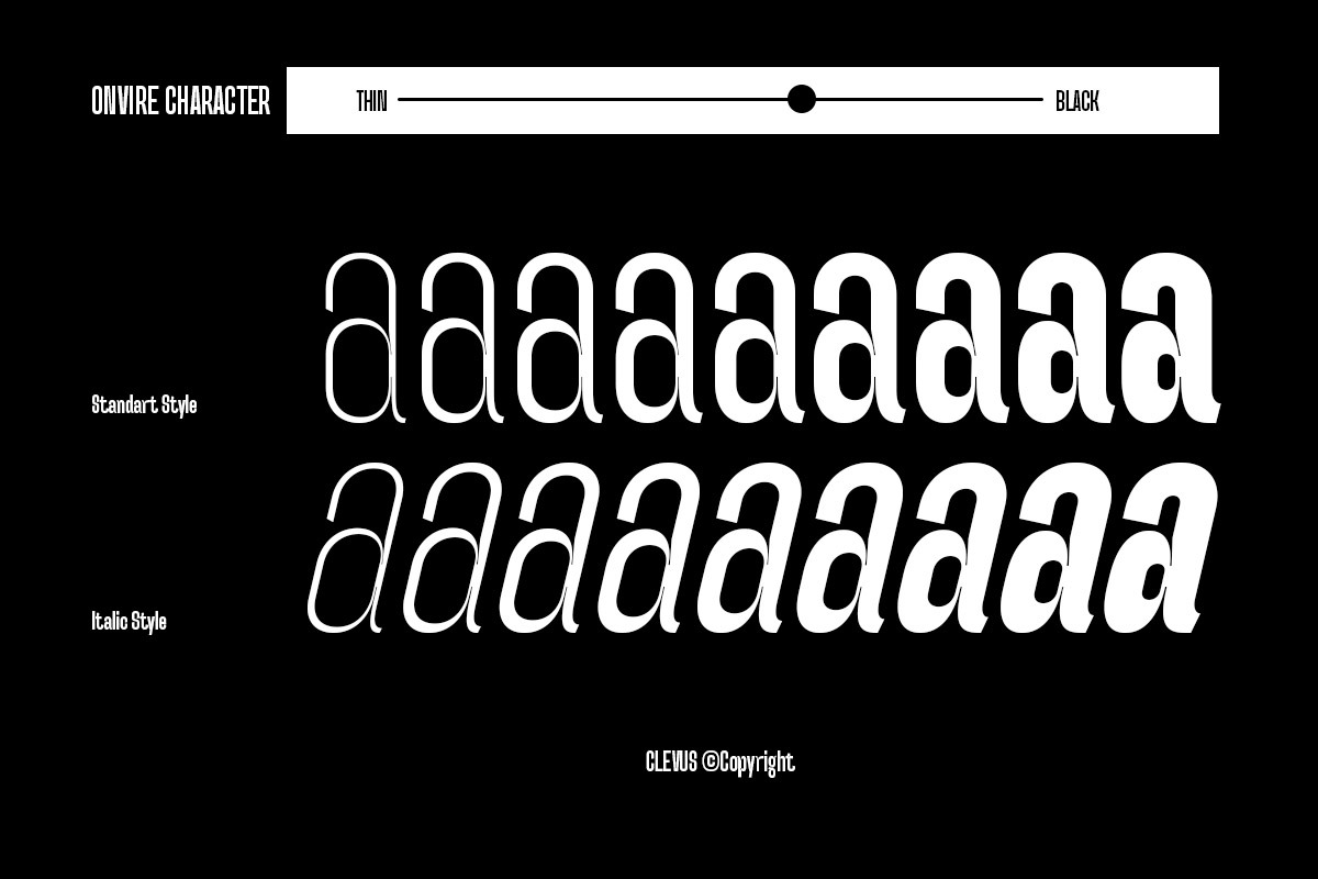 Onvire | Family Condensed Font, a Sans Serif Font by ClevUs (Photo 2 of 10)