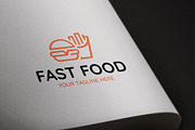 Fast Food Restaurant Logo Template, a Branding & Logo Template by HueNestify (Thumbnail 2 of 3)