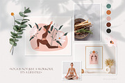 Yoga collection, an Illustration by AfonshinaArt (Thumbnail 2 of 12)