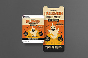Halloween Party Flyer Set, a Flyer Template by monogrph (Thumbnail 3 of 4)