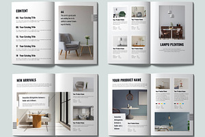 Modern Product Catalog Layout