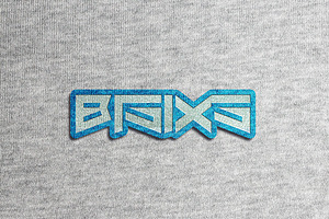 Embroidery Logo Mockup