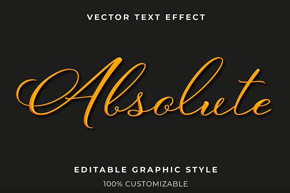 Elegant Golden Script Text Effect preview 4