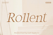 CS Rollent Pixel, a Serif Font by Craft Supply Co. (Thumbnail 1 of 8)