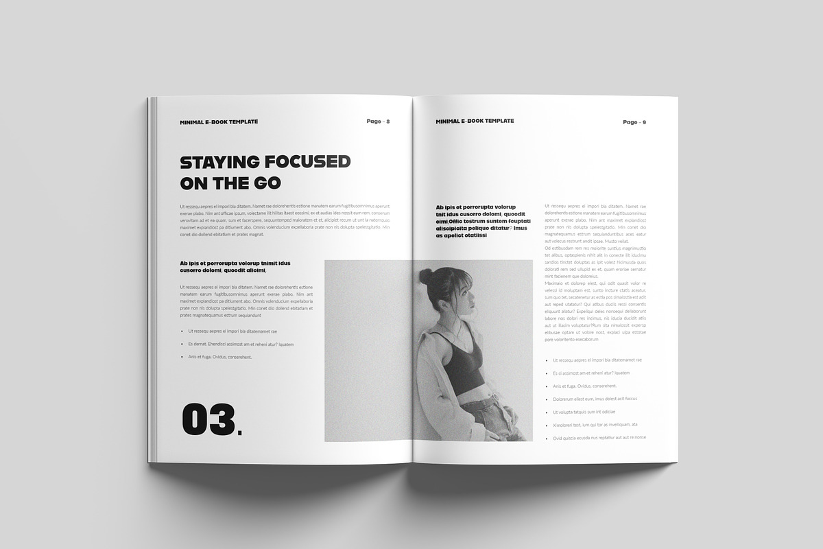 E-Book Template, a Design Template by RusenoelType (Photo 5 of 9)