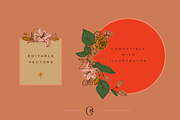 Floral Vector Set - BeauTanicals, an Illustration by PiiNK iiNK STUDiO (Thumbnail 7 of 9)