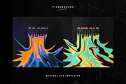 Liquid Text Effects Collection, a Layer Style Add-On by pixelbuddha.net (Thumbnail 6 of 14)