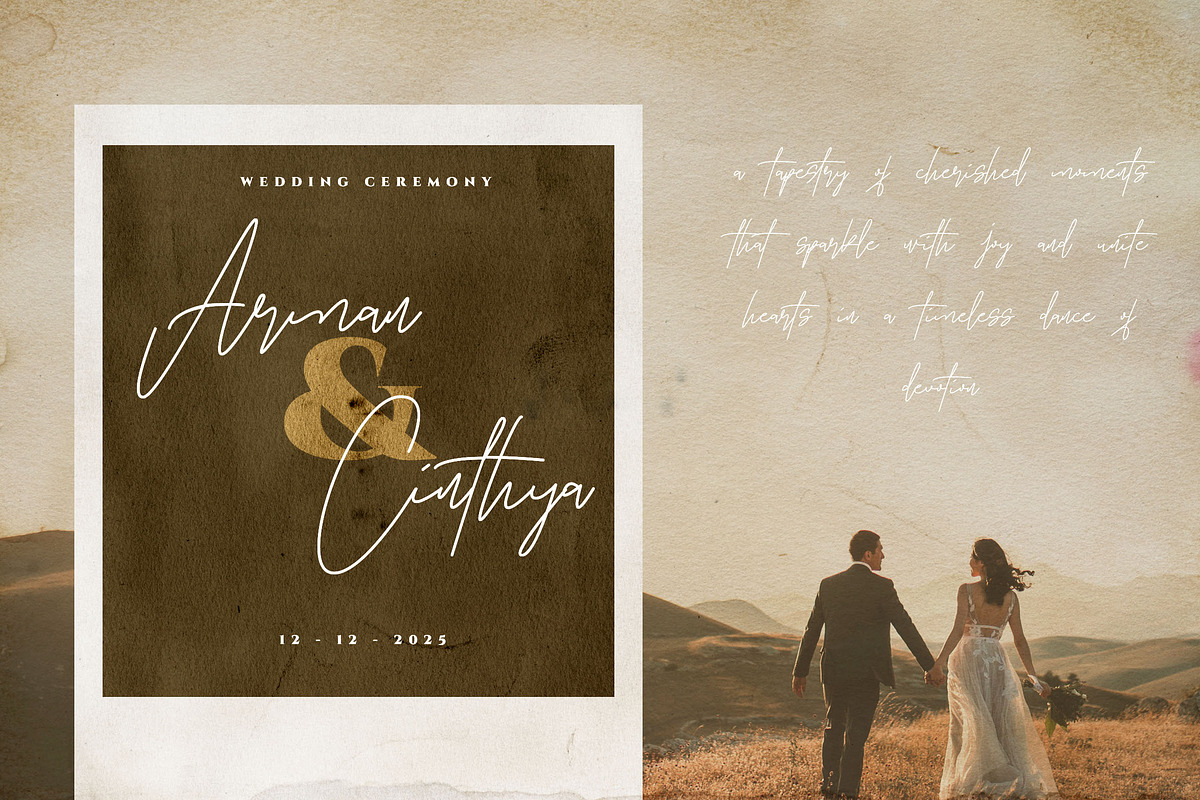 Samarotan | Monoline Signature, a Script Font by Jadatype.id (Photo 3 of 6)