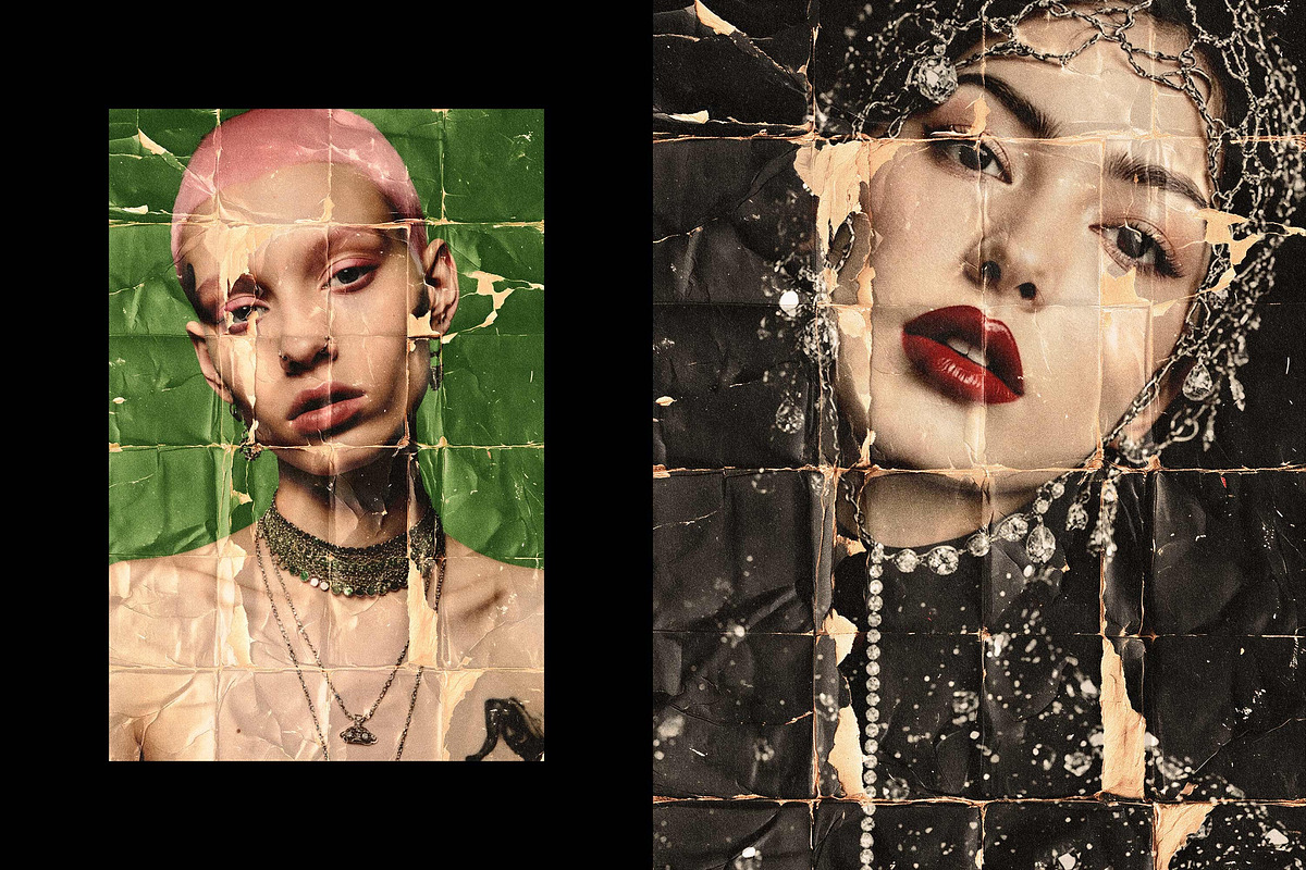 Worn Poster Effect, a Layer Style Add-On by Design Squad (Photo 2 of 4)