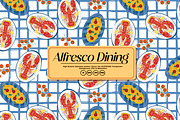 Alfresco Dining  Collection, a Pattern Graphic by MSNTY STUDIOX (Thumbnail 5 of 34)