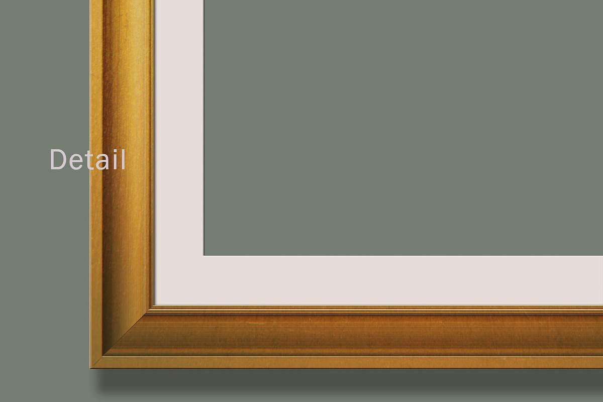 Elegant Gold Frame Mat Art Mockup, a Device Mockup by artbyjocelyn.digital (Photo 3 of 3)