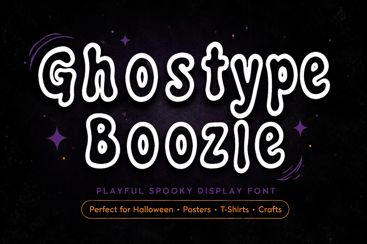 Ghostype Boozle, a Script Font by Wow Magic (Photo 1 of 4)