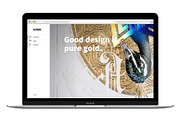 Portfolio website, a Websites & App Template by AndreasGalster (Thumbnail 1 of 6)