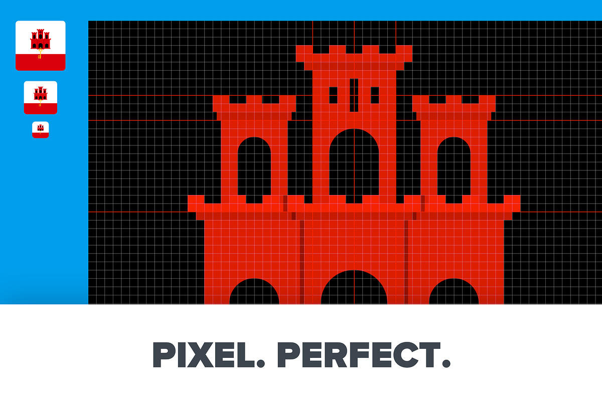 Pixel Perfect Flags, an Icon by David Perel (Photo 3 of 3)