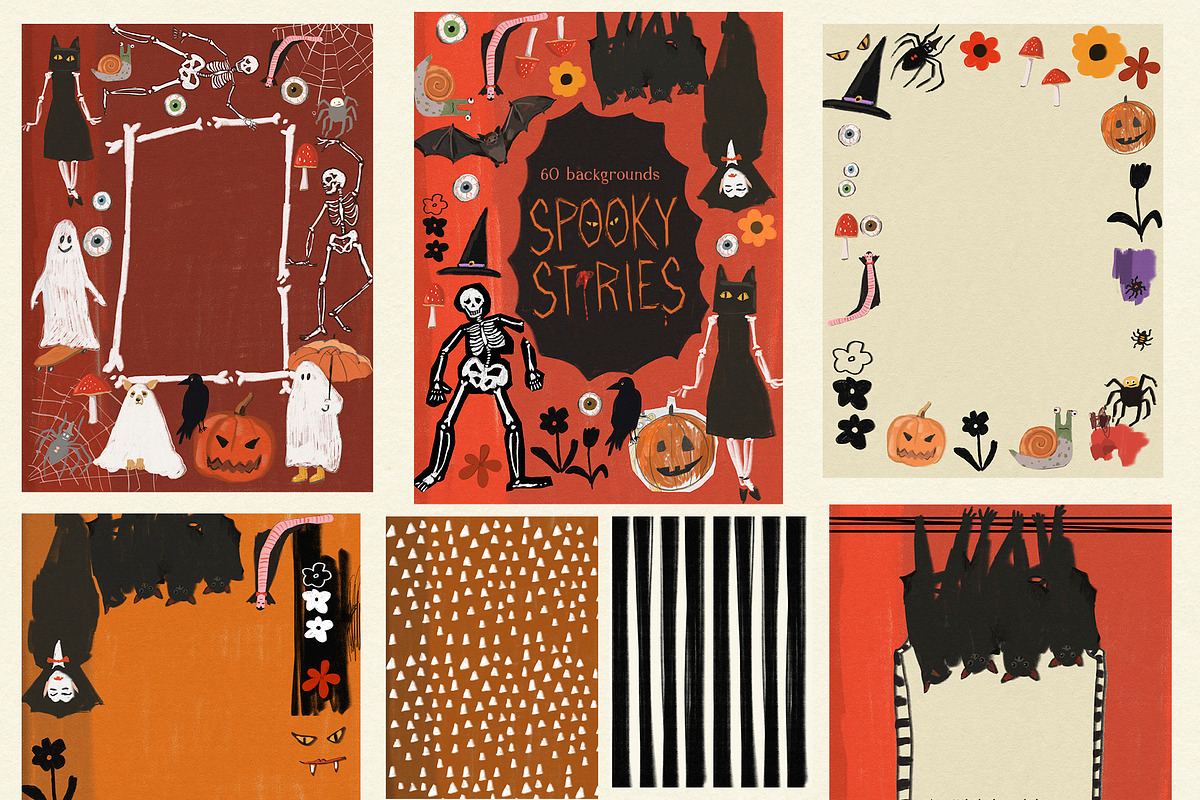 Halloween Png Illustrations Posters, a Decorative Illustration by whiteheartdesign (Photo 4 of 19)