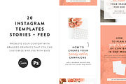 Lauren Loves Instagram Templates, a Social Media Template by Coded Creative (Thumbnail 1 of 5)