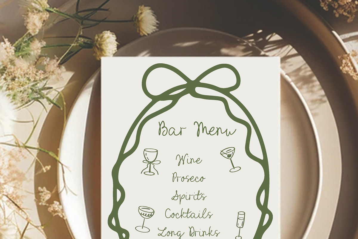 Romantic Boutique Whimsical Script, a Handwritten Font by Amalia Calligraphy (Photo 7 of 7)