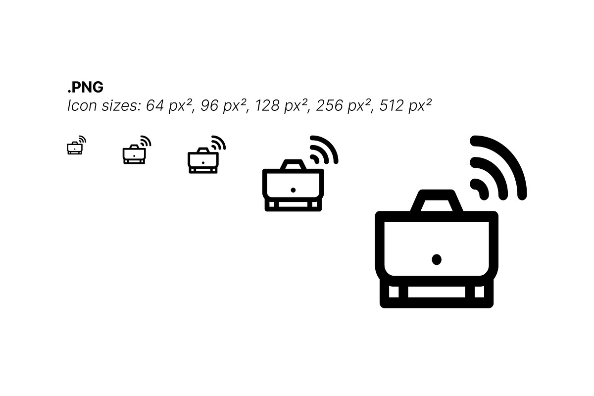 50 Business Basics Icons, an Outline Icon by Side Project (Photo 4 of 7)