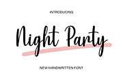 Night Party, a Script Font by DN Creative (Thumbnail 1 of 6)