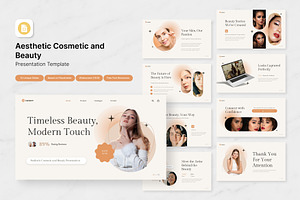 Aesthetic Cosmetic & Beauty Slides, a Presentation Template by Antstheme