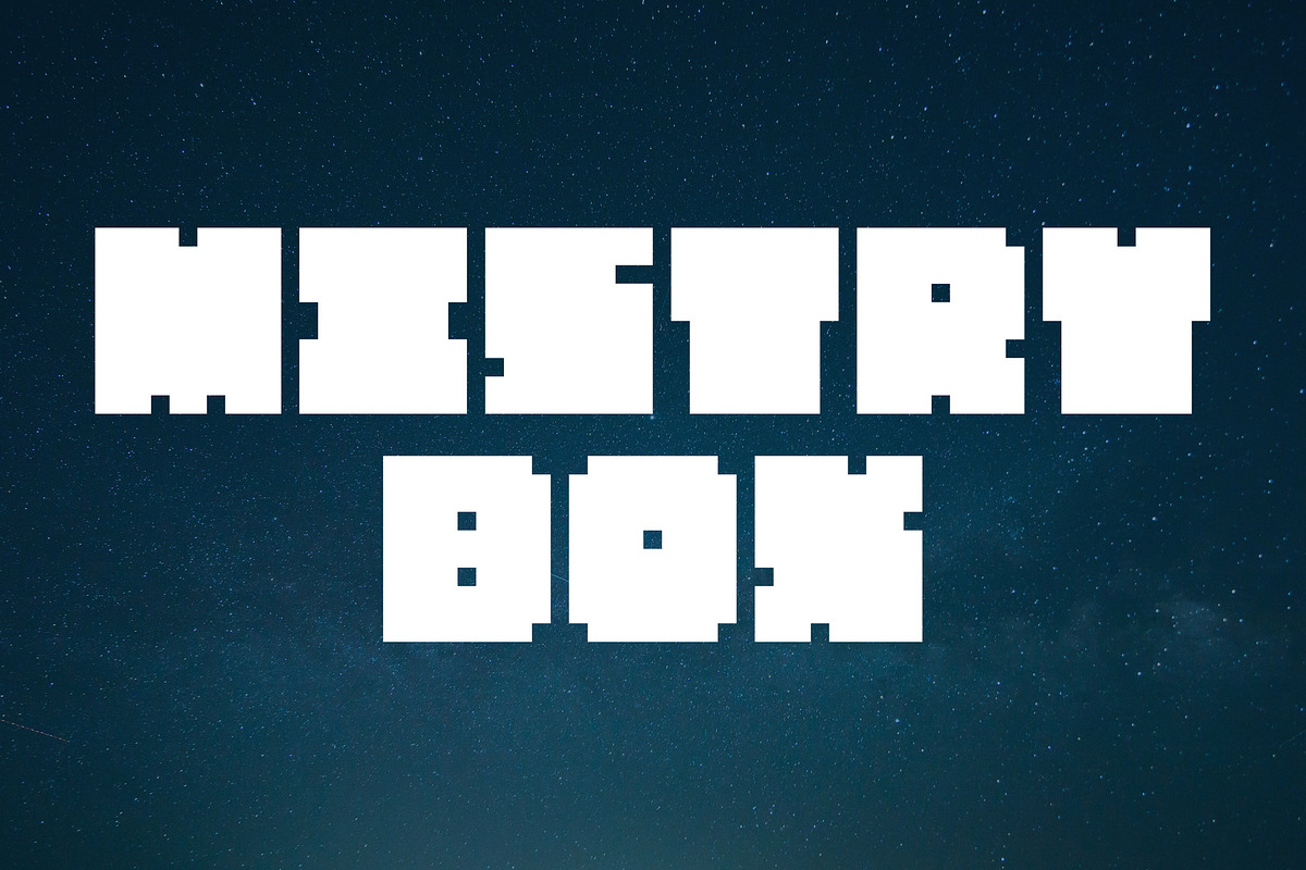Mistry Box - Boldest Display Font