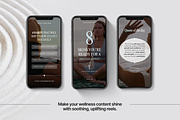 Wellness Instagram Reels Templates, a Social Media Template by DigiPax (Thumbnail 4 of 11)