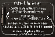 Patrick Pie Script, a Script Font by BlueRobinDesignShop (Thumbnail 6 of 6)
