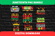 Juneteenth PNG Sublimation Bundle, an Illustration by The WYLD Tribe (Thumbnail 1 of 6)