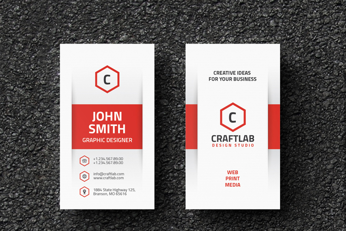 Creative Business Cards Bundle - 7, a Business Card Template by ND Design (Photo 4 of 4)