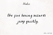 As You Were Casual Handwriting Font, a Handwritten Font by Flm__design (Thumbnail 3 of 9)