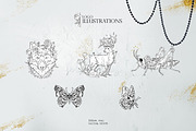 Spells Floral Alphabet and Monogram, a Texture Illustration by Infinity Creativity (Thumbnail 13 of 14)