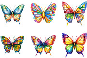 Back to School Butterfly Clipart, a Seasonal Illustration by Designking (Thumbnail 4 of 5)