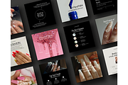 Nail Tech Instagram Template - Canva, a Social Media Template by TheTemplateTopia (Thumbnail 8 of 10)